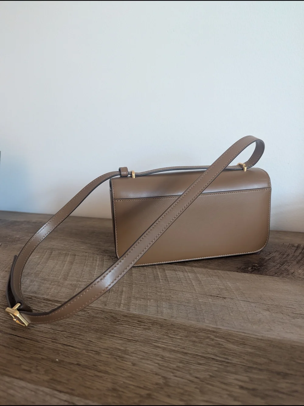 Tory Burch Eleanor Brown E/W Convertible Shoulder Bag